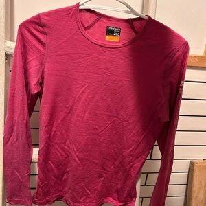 Icebreaker Women's Fuchsia Long Sleeve Tee